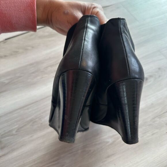 Stuart Weitzman Black Ankle Boots - Picture 2 of 6